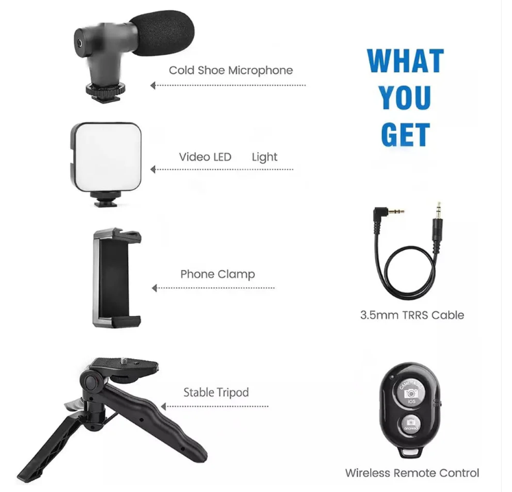 Vlogging Kit for Video Making